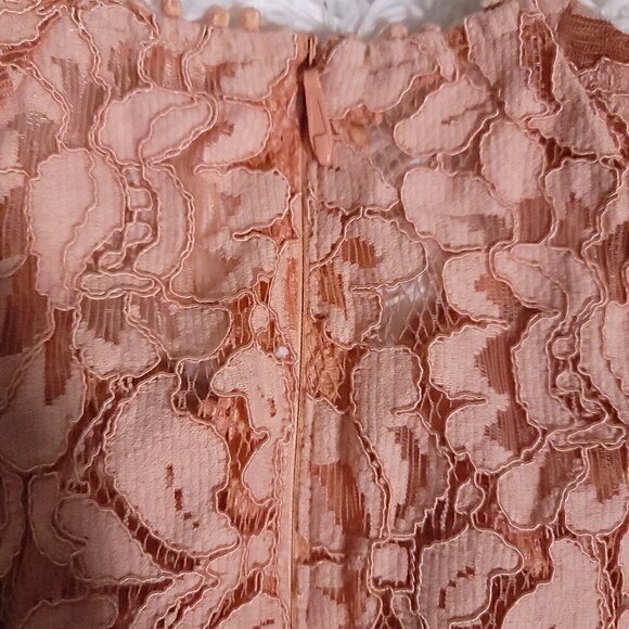 Main Strip Peach Color 1PC Romper/Shorts Size M - Picture 8 of 10